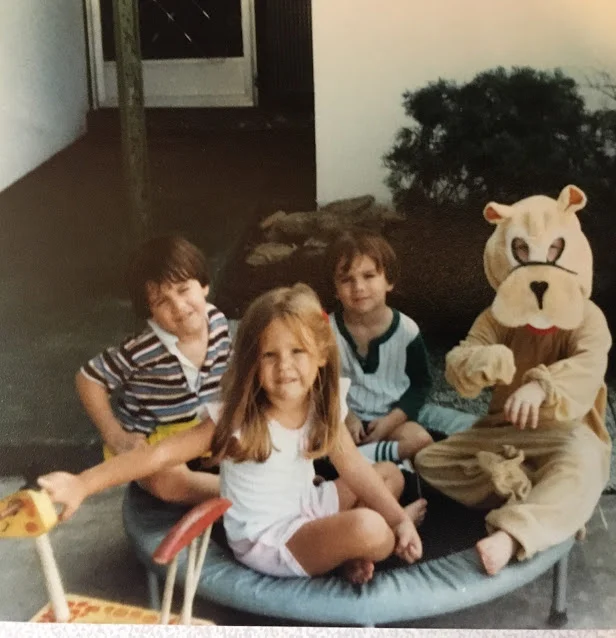 Perhaps you can guess which child is me?