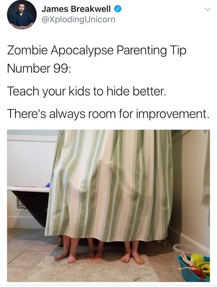My favorite zombie apocalypse tip