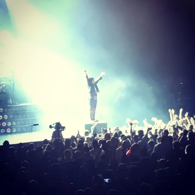 Green Day Concerts and Facebook Likes