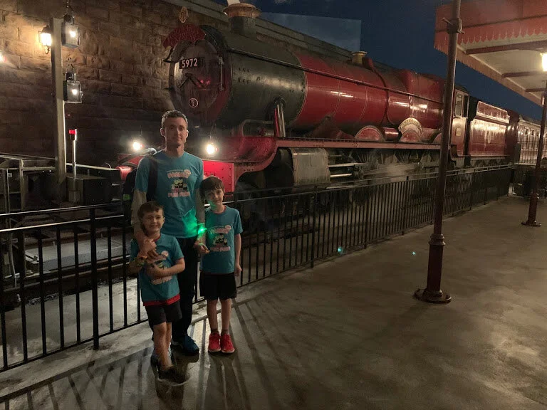 Howarts Express - me and boys.JPG