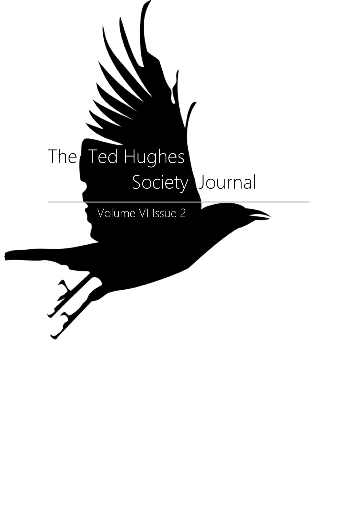 The Ted Hughes Society Journal VI.2 .jpg