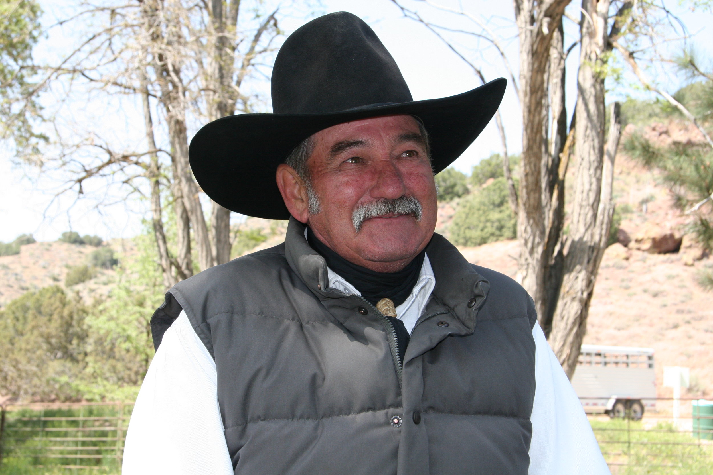 Bruce Ryan, cowboy, Tejon Ranch
