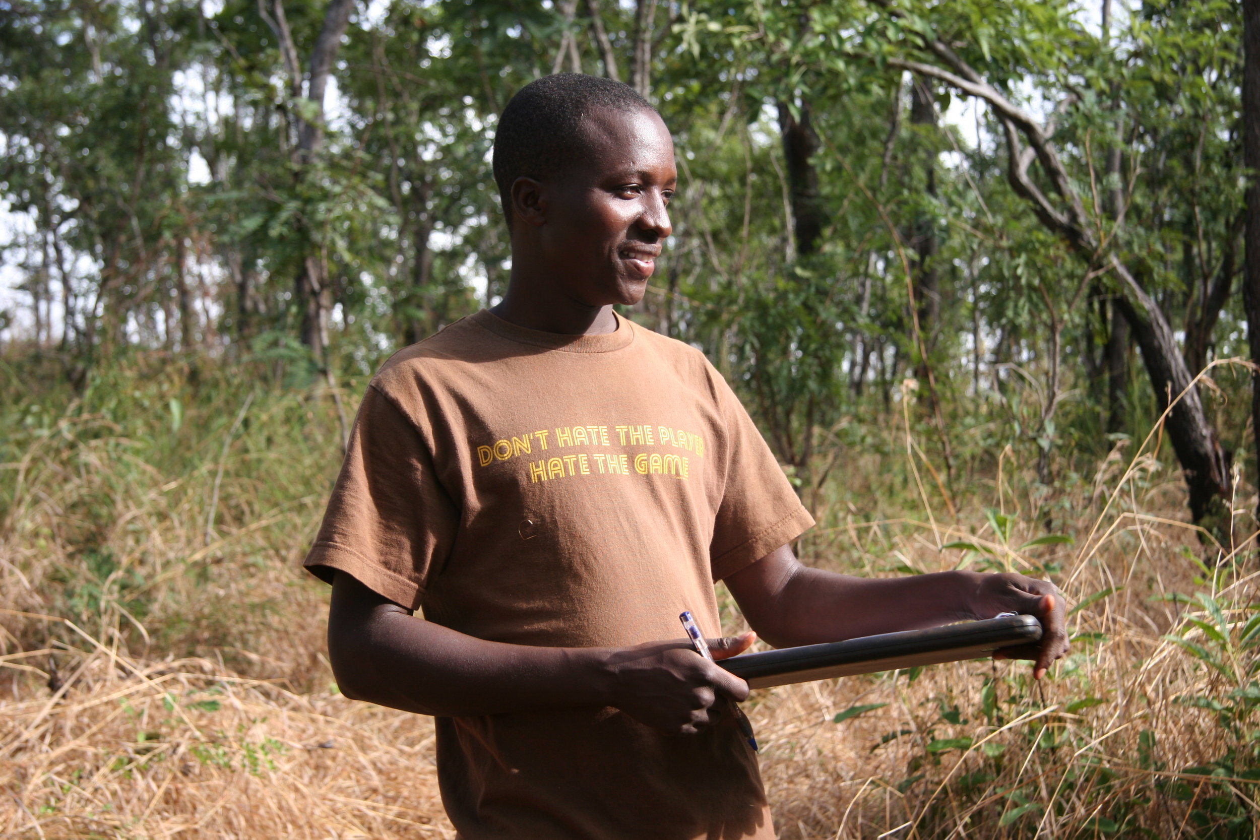Wilbert Simibila, soil scientist, Tanzania