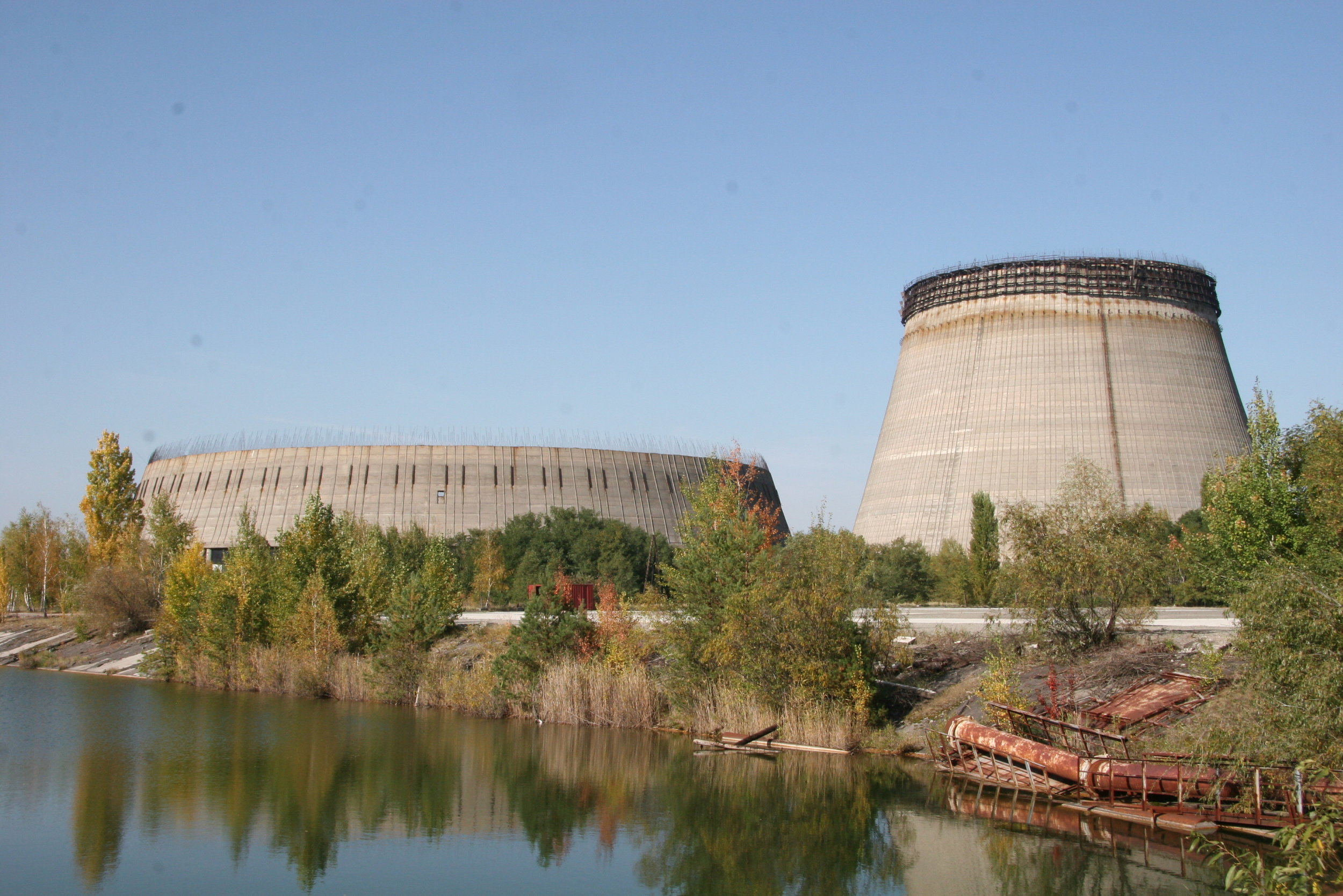  Abandonded No. 5 &amp; 6 reactors 