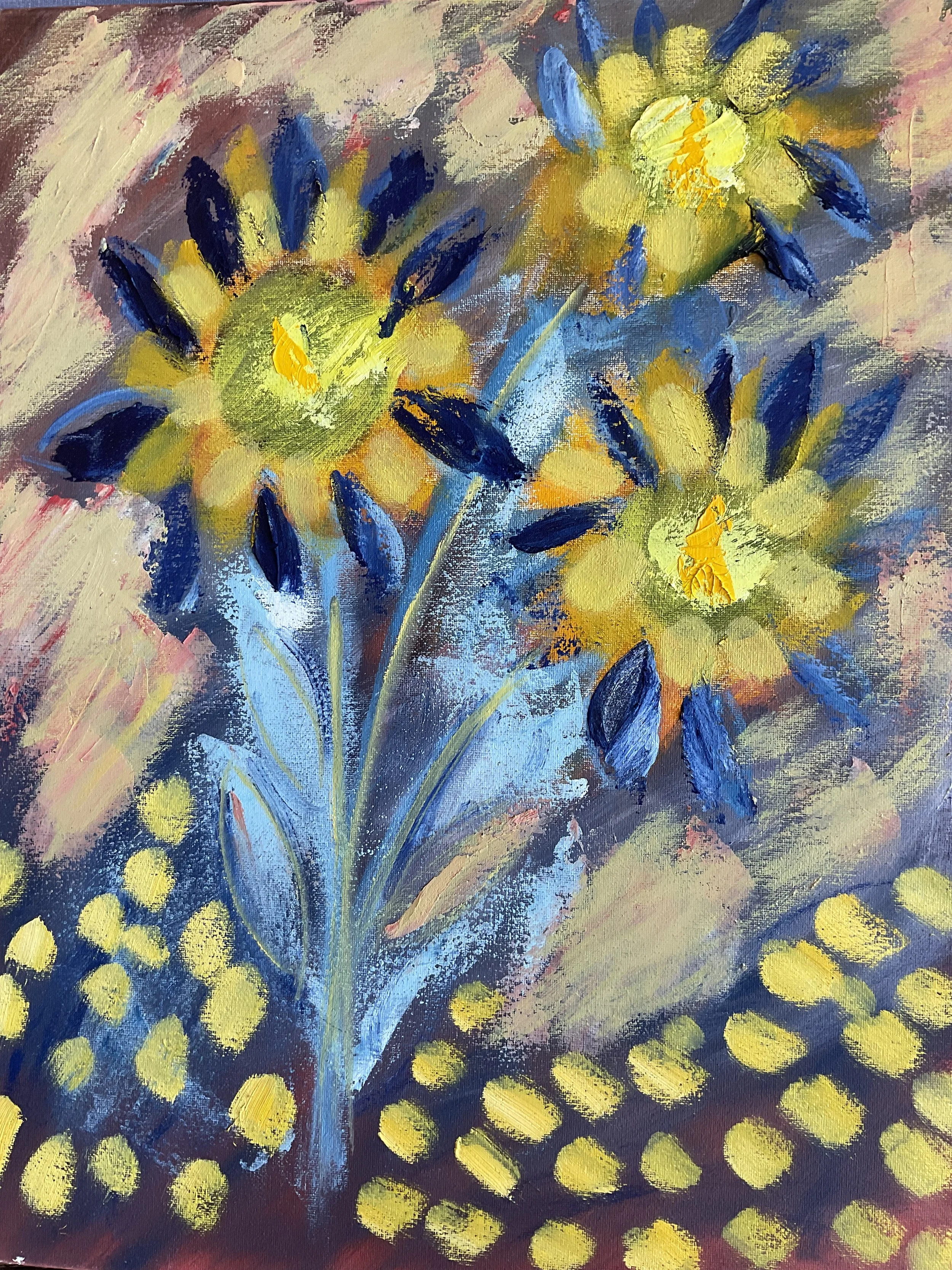 Visit Georgene Riedl in Studio#106 at The 204 or at Cross Rip Gallery