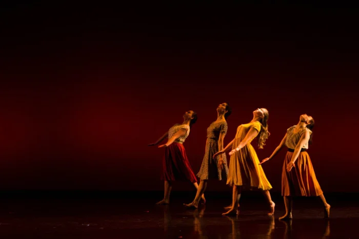 "Homing" choreographed by Katie Ailes, Bates College 2014. Photo courtesy of Ebbe Sweet. 