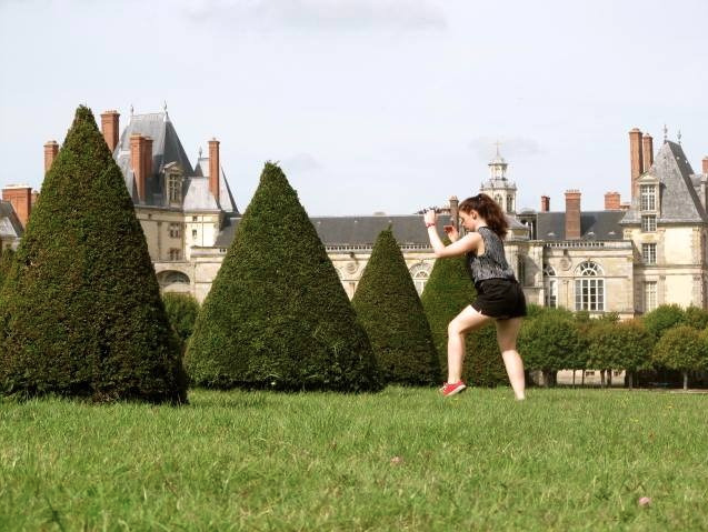 Fontainebleau site-specific explorations, France, 2013. 