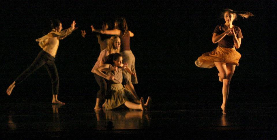  "Subverting Normal #2" choreographed by Tiffany Rhynard and students, Bates College, 2012.&nbsp; 