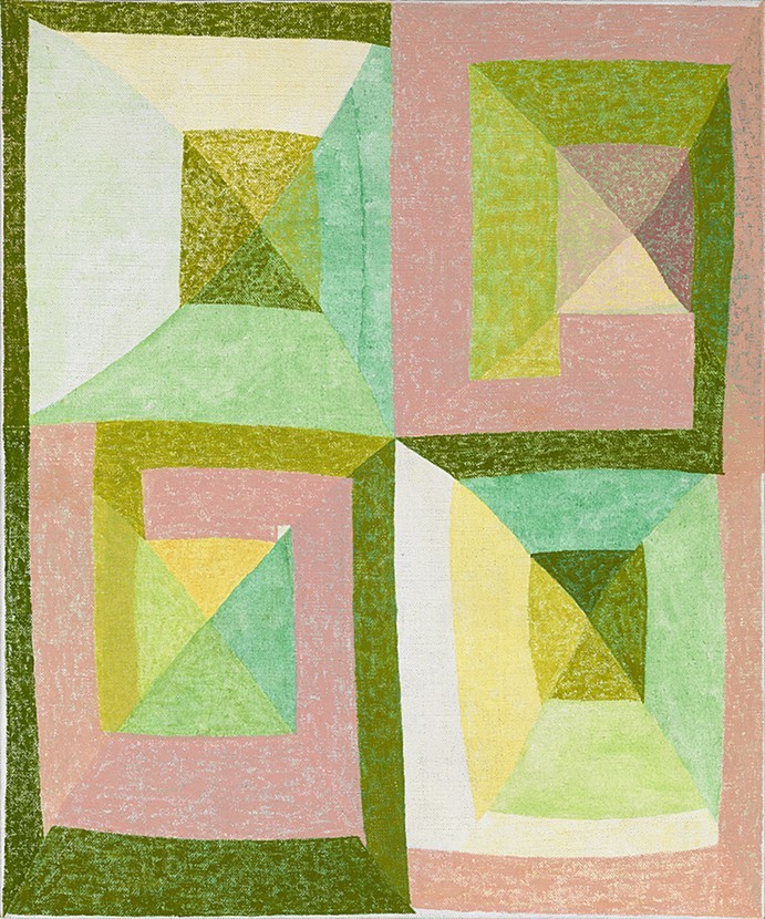 Last Love Song , Silica and Pigment on Linen, 24" x 20", 2014, by Matt Phillips