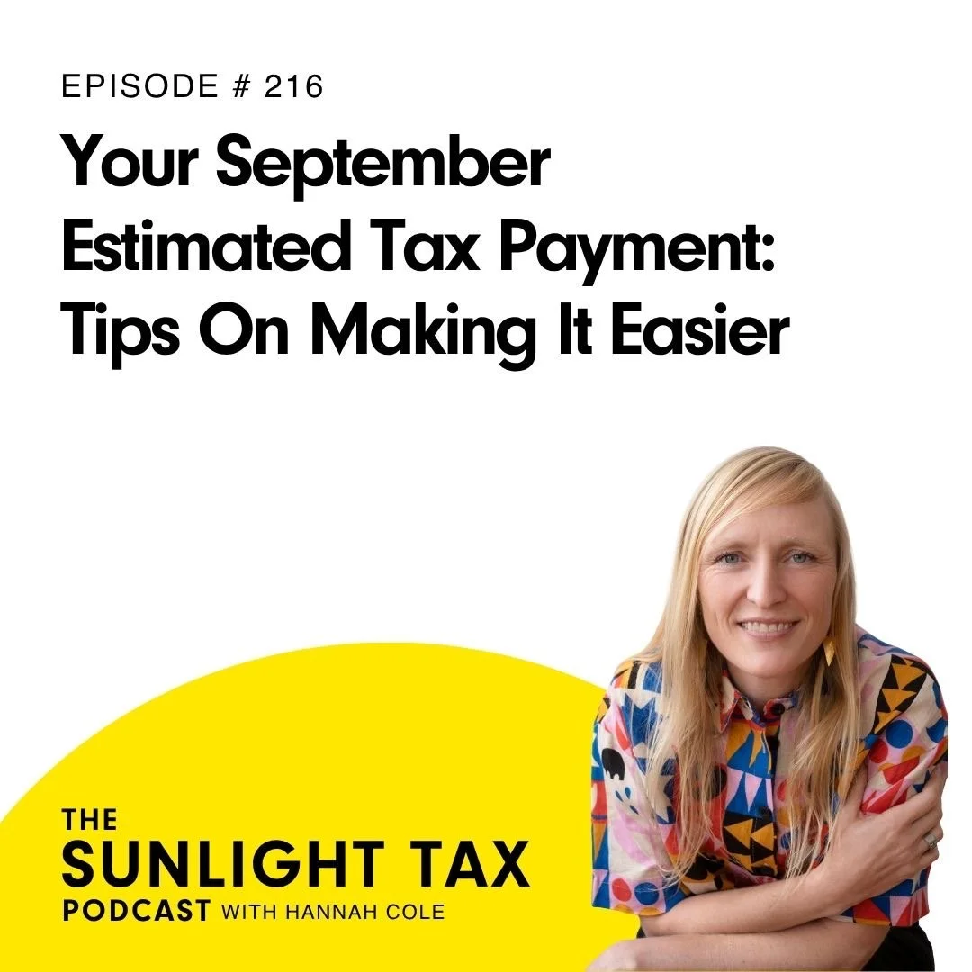 Your September Estimated Tax Payment: Tips On Making It Easier&nbsp;