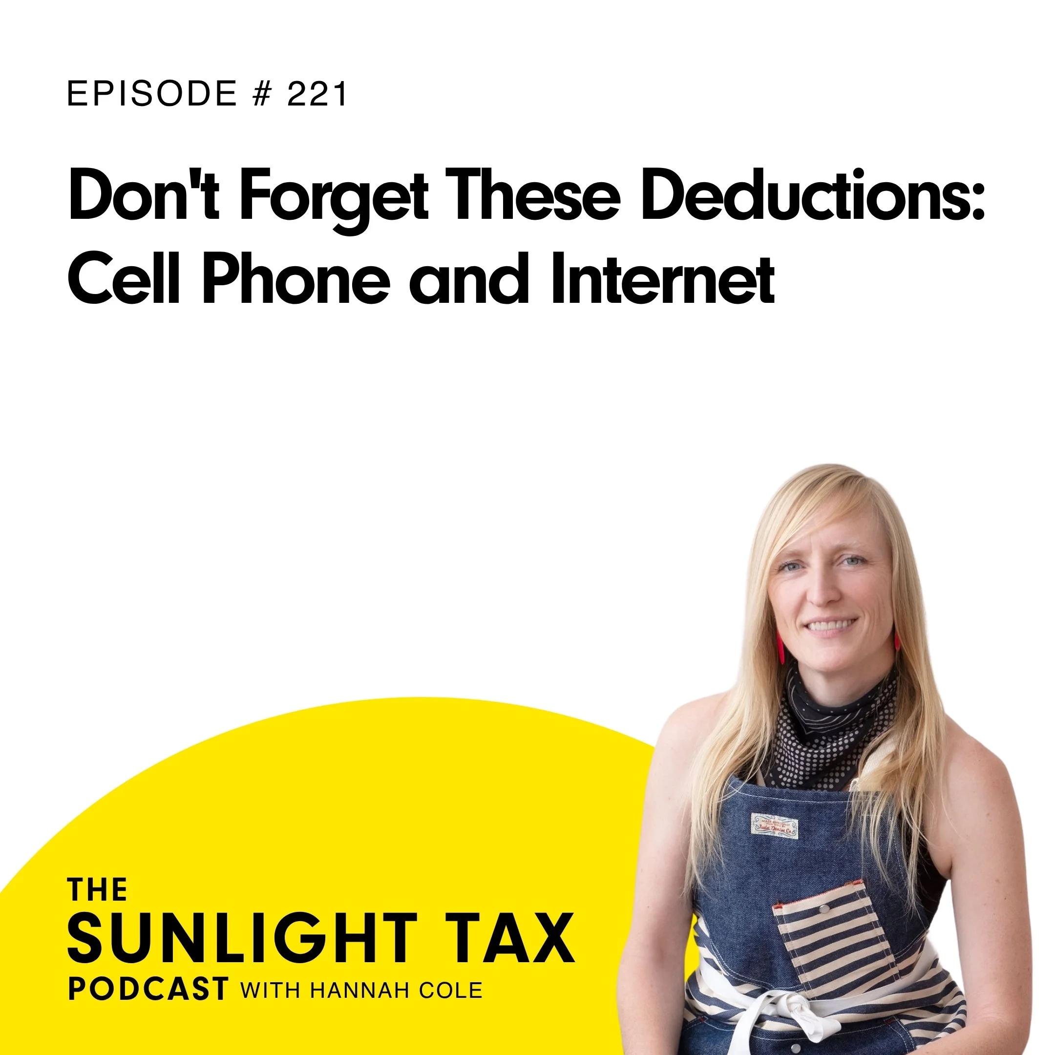 Don't Forget These Deductions:  Cell Phone and Internet