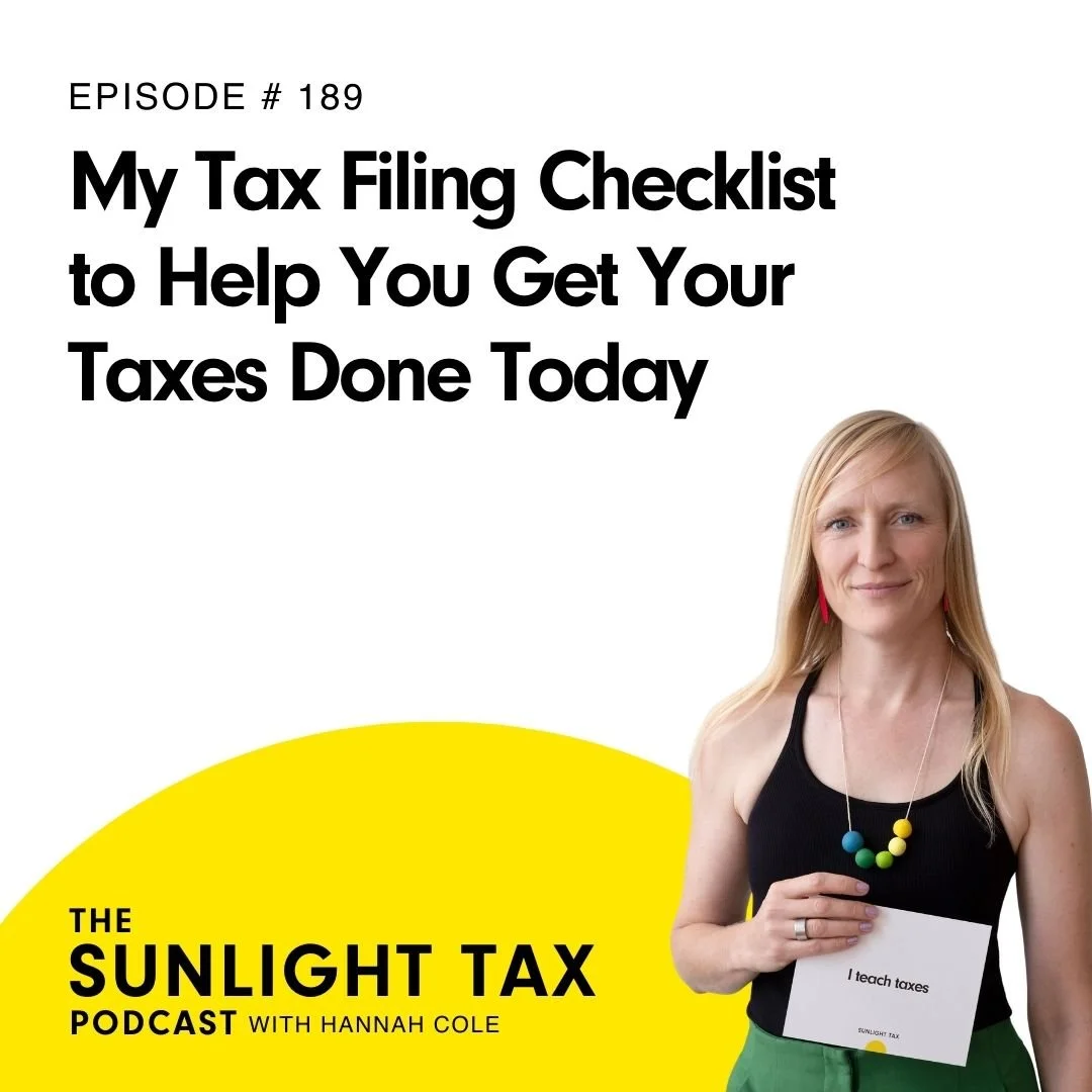My Tax Filing Checklist to Help You Get Your Taxes Done Today