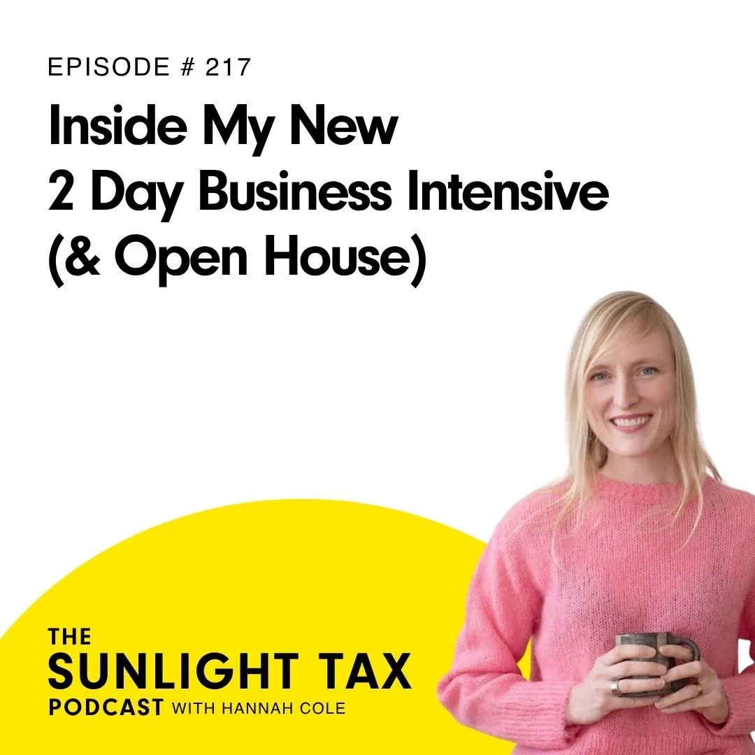 Inside My New 2 Day Business Intensive (& Open House)