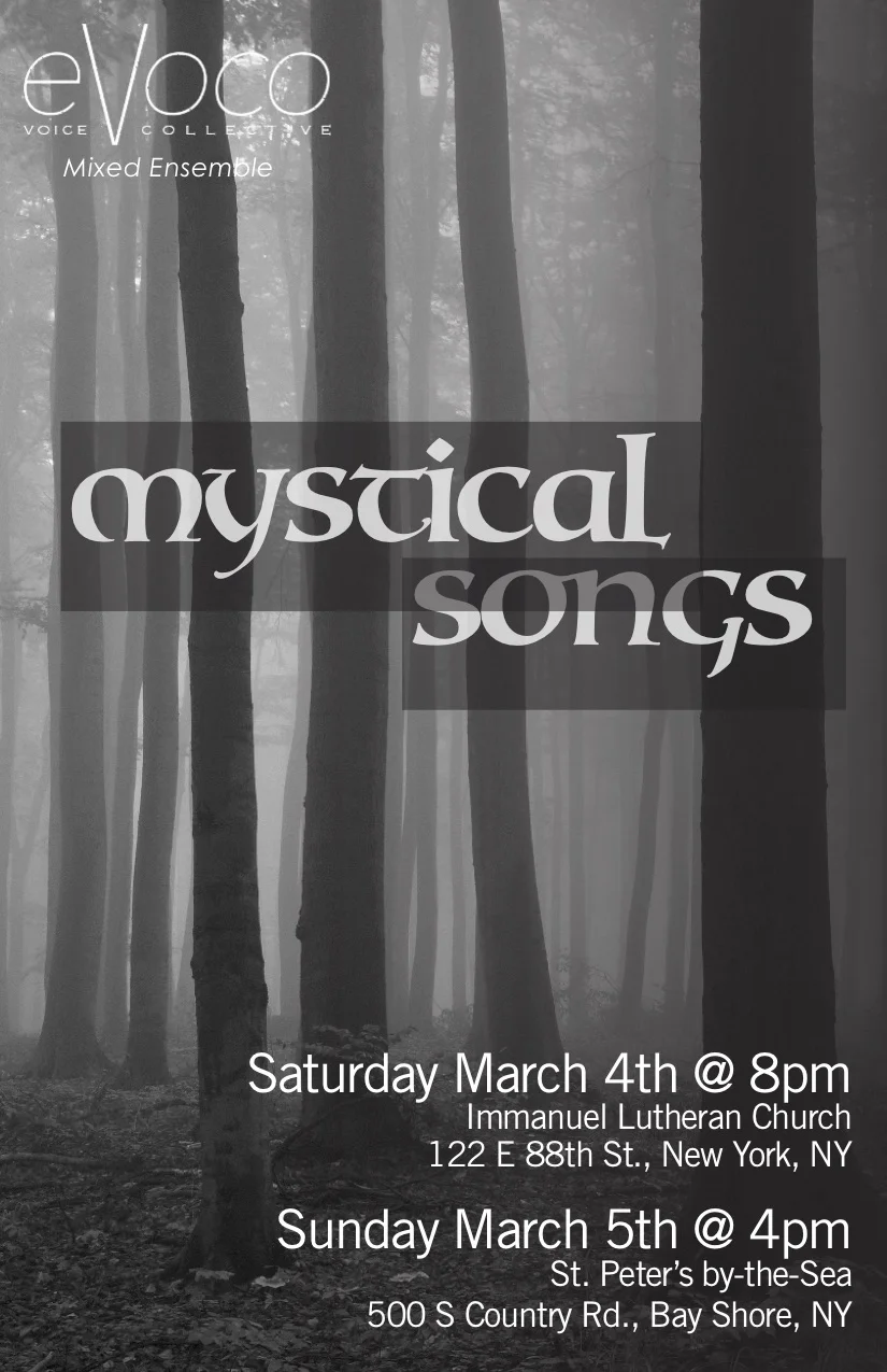 Mystical Songs – eVoco Mixed Ensemble