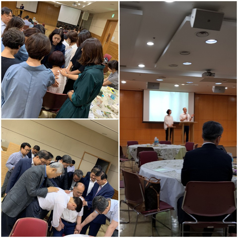 <OCC공동체 종강 예배에서…>