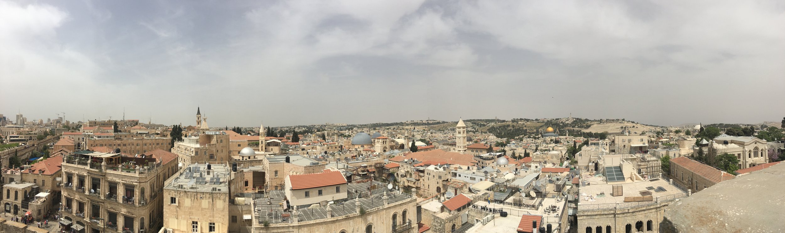  Jerusalem, where lost tiny notebook is believed to be lost. 