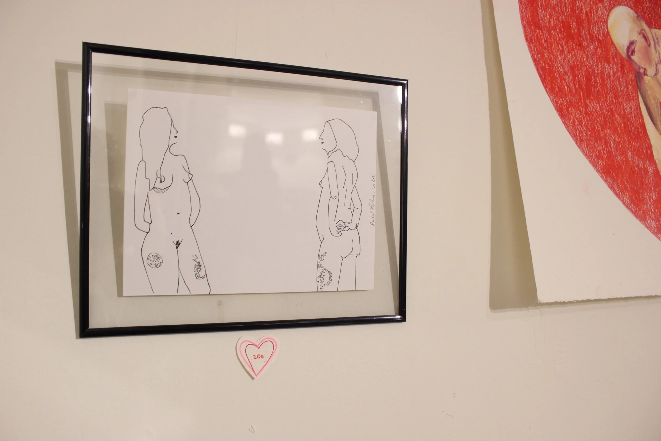  Ink on paper  14.8x19.6cm / 5.8x7.7in  200NIS / 65USD  This item comes framed (20.3x25.4cm /8x10in) 