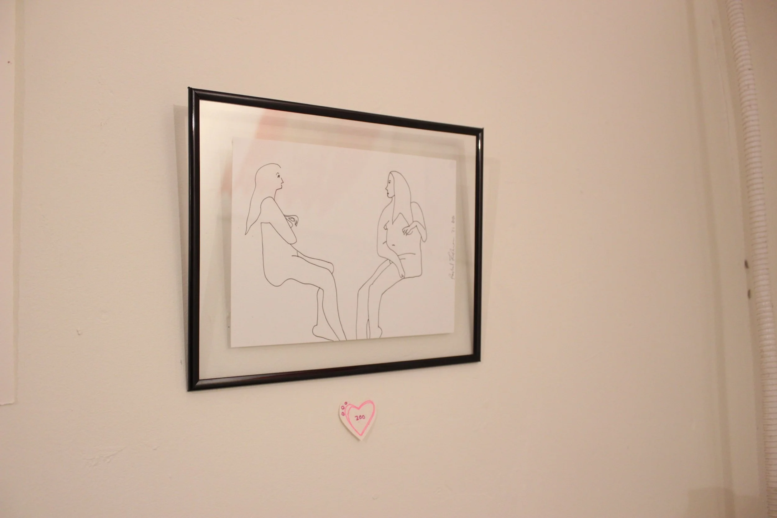  Ink on paper  14.8x19.6cm / 5.8x7.7in  200NIS / 65USD  This item comes framed (20.3x25.4cm /8x10in) 