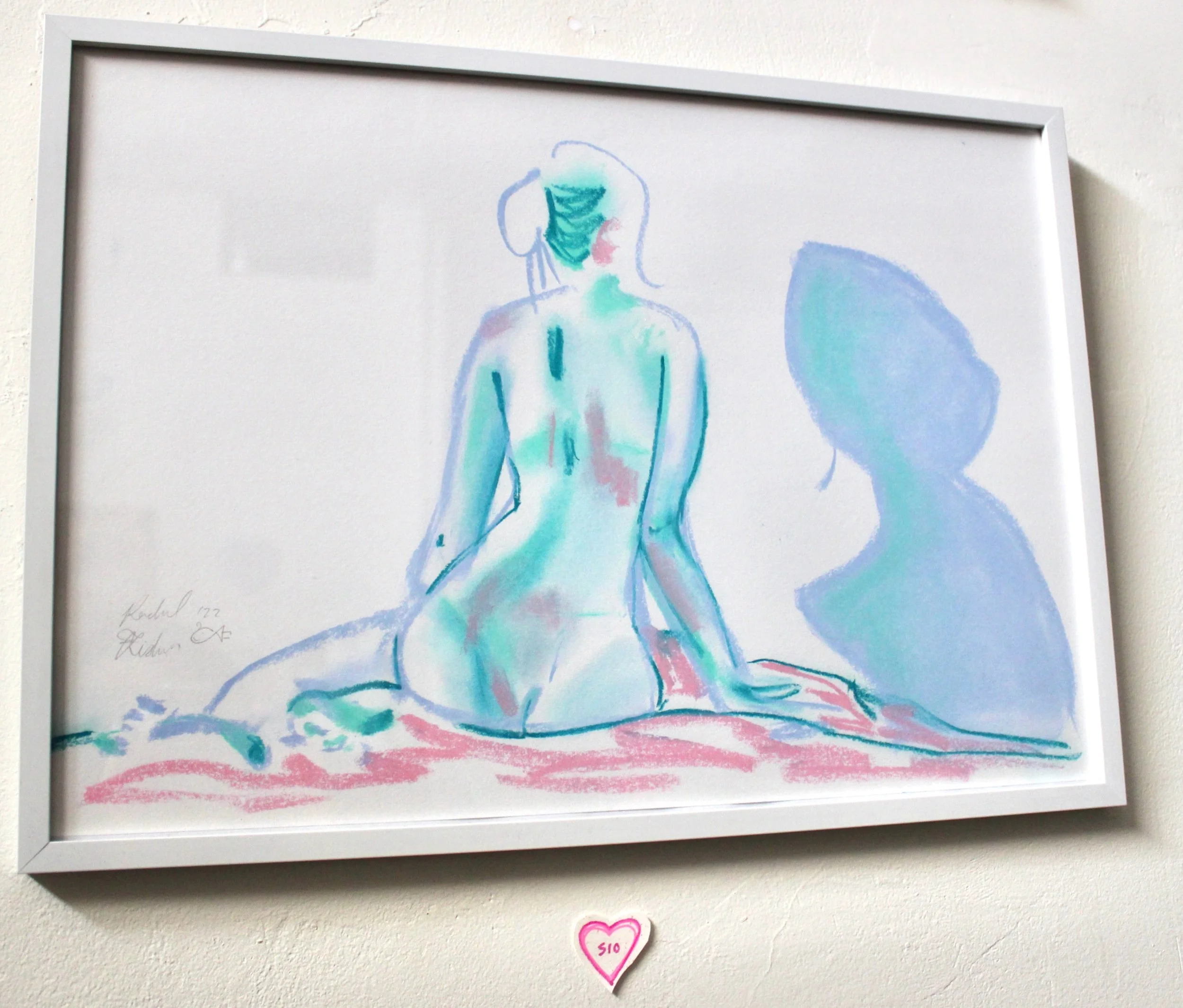  Chalk pastel on paper  29.7x42cm / 11.69x16.54in  510NIS / 165USD  This item comes framed 