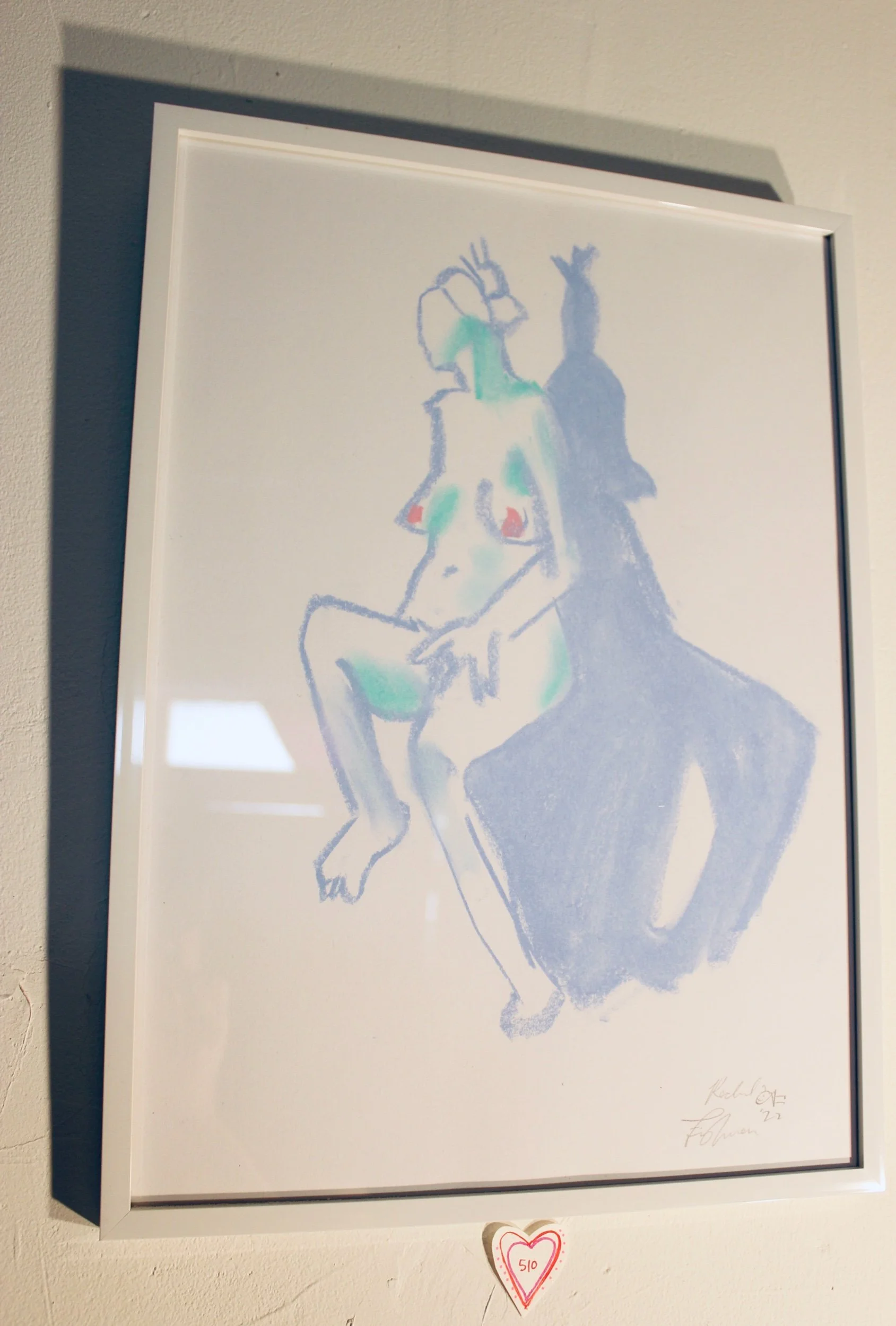  Chalk pastel on paper  29.7x42cm / 11.69x16.54in  510NIS / 166USD  This item comes framed 