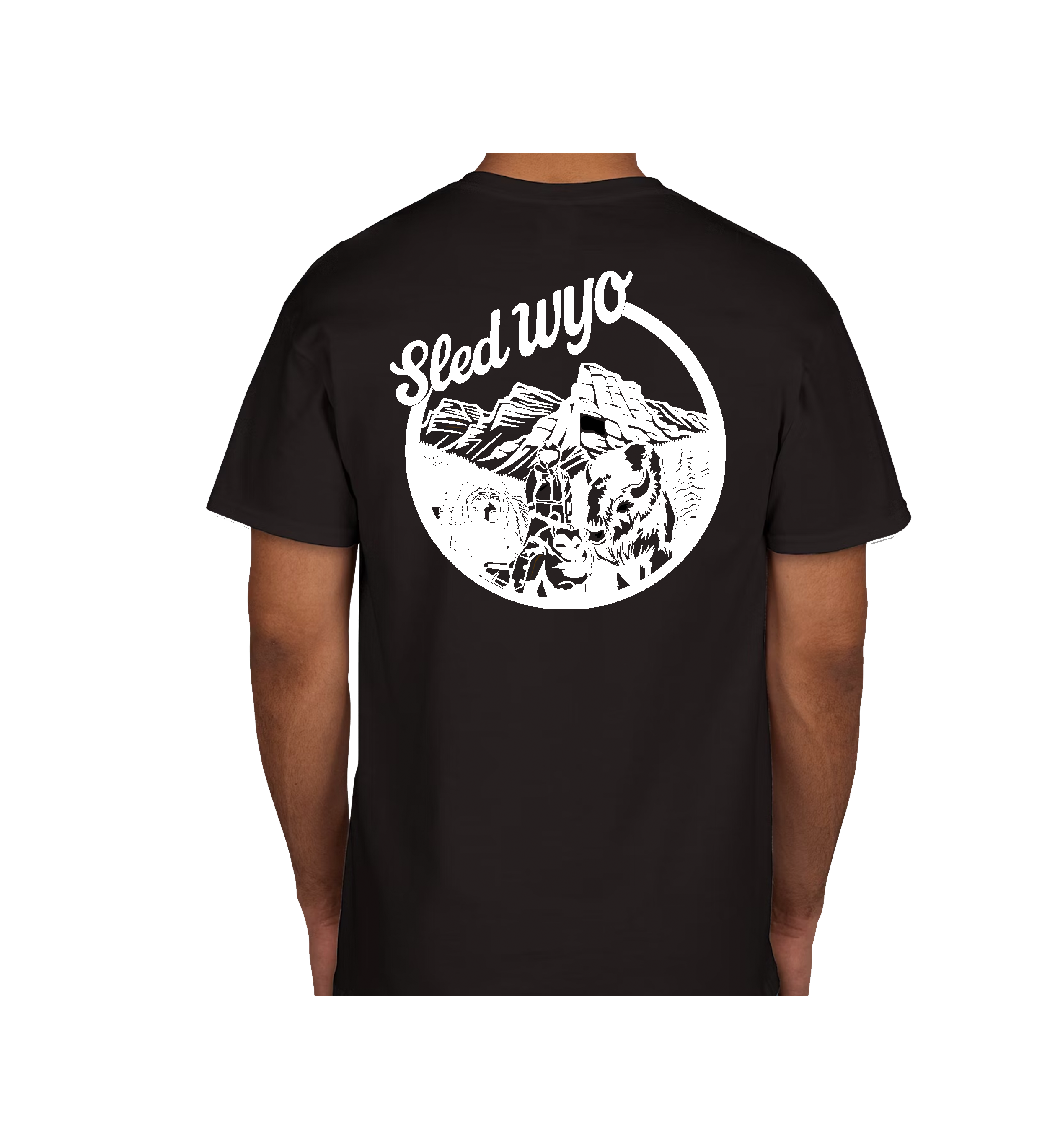 Wyoming AF Tee Back Black.png