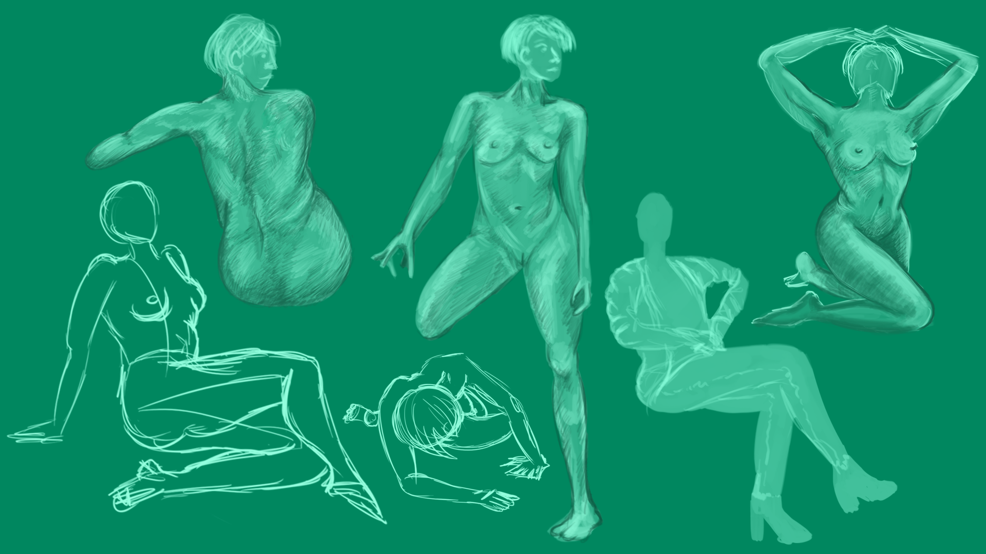 Life Drawing, 11/14/16
