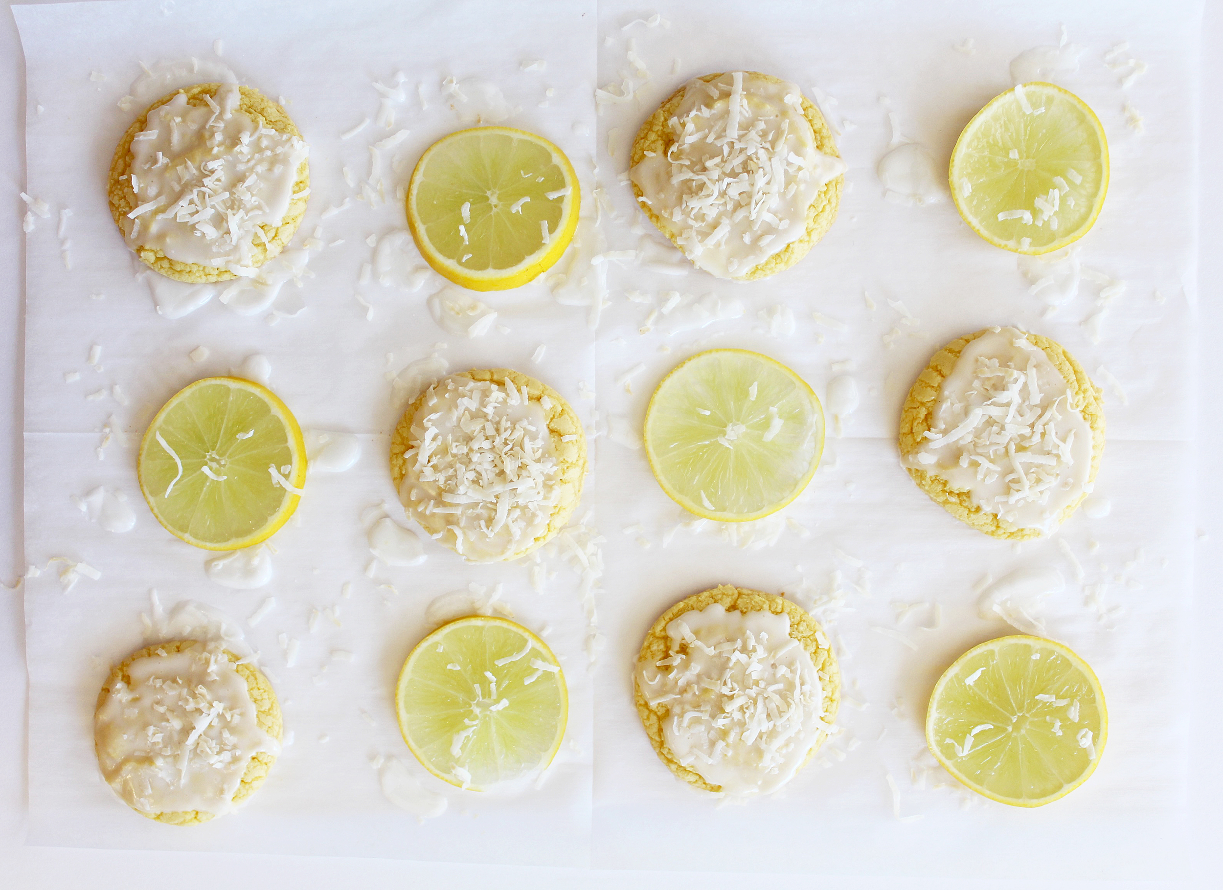 lemon coconut cookies