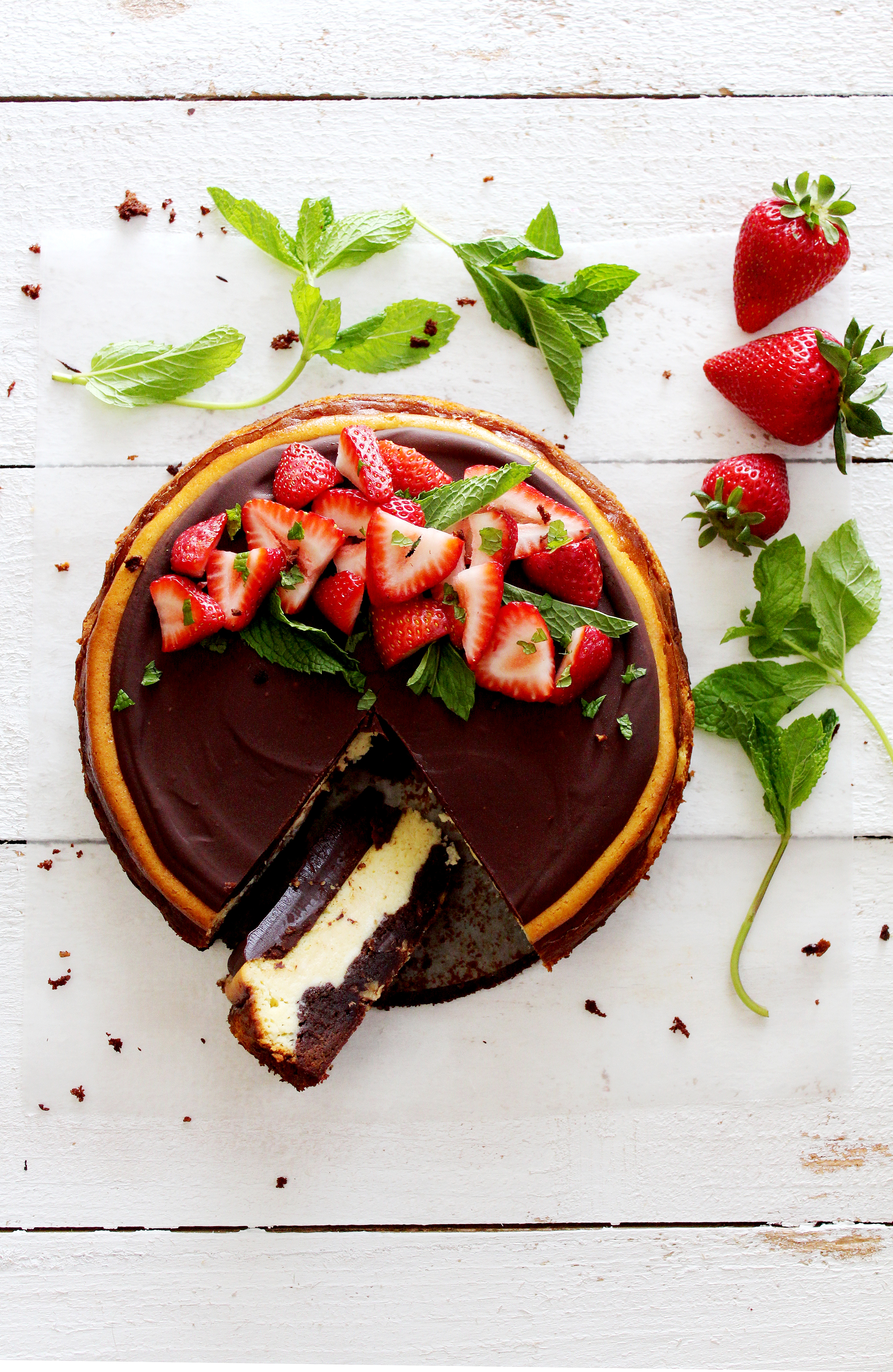 chocolate fudge cheesecake