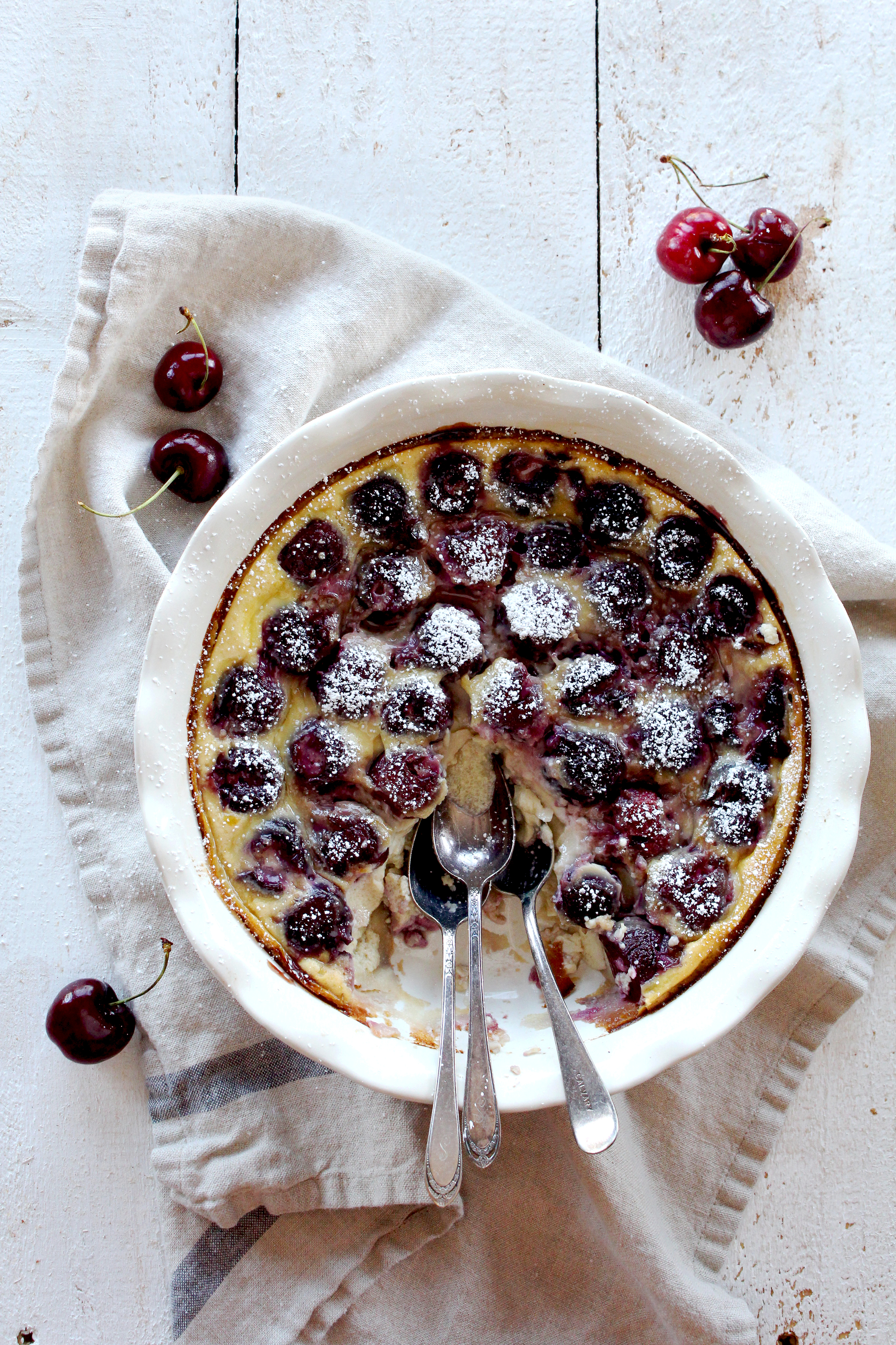 cherry calfouti
