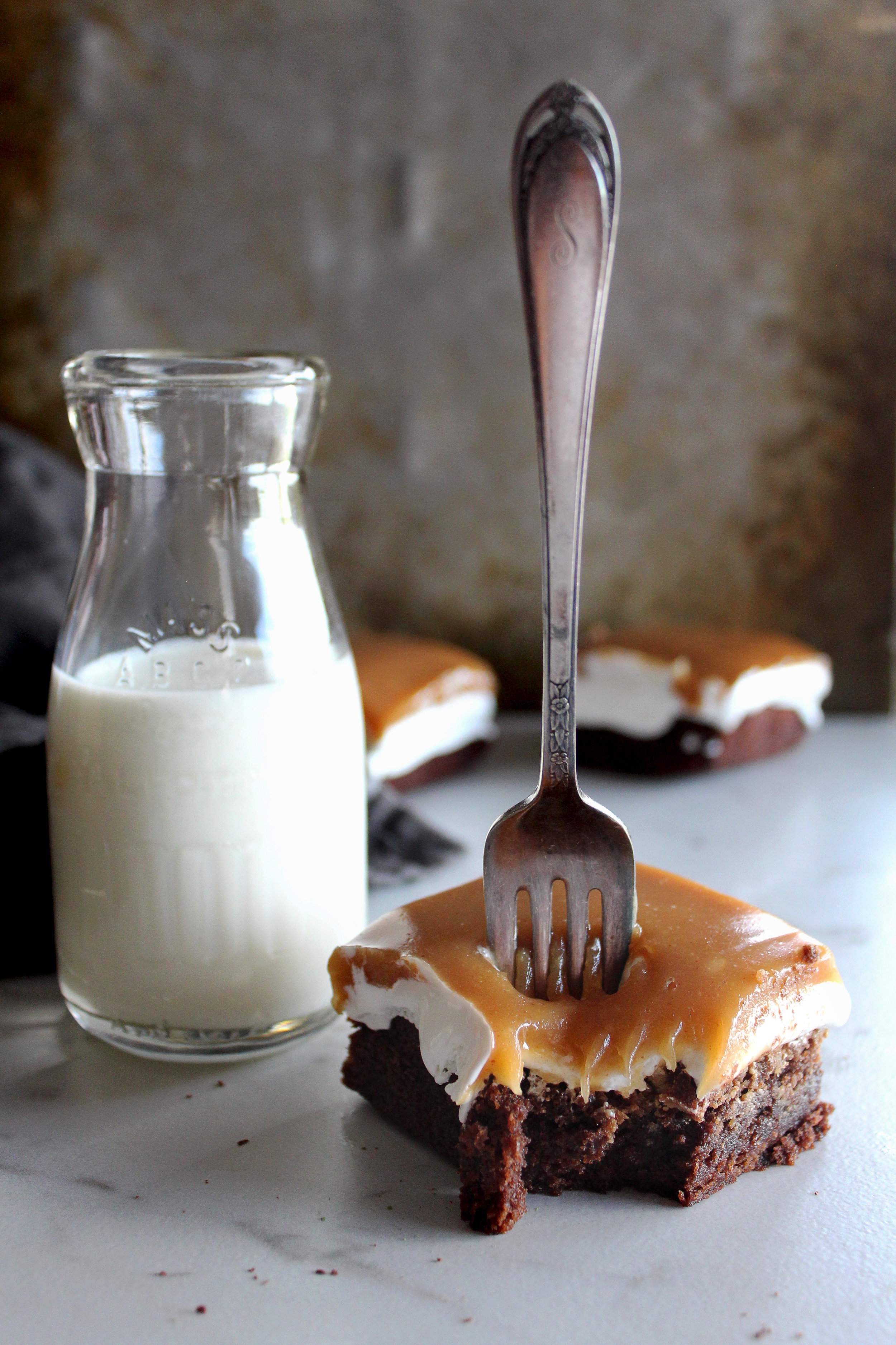 fluffernutter brownies