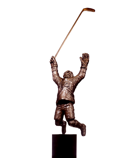 Bobby Clarke Hockey Trophy - Philadelphia Flyers — Marc Mellon Sculpture  Studio