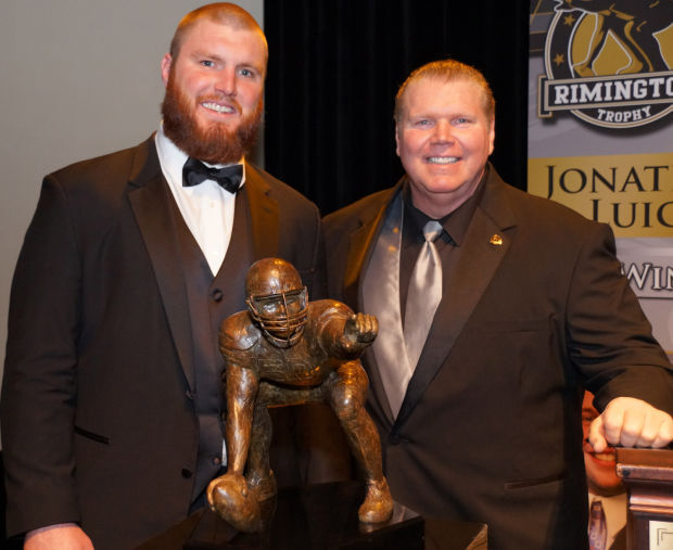 2014 Bryan Stork and Dave Rimington.jpg