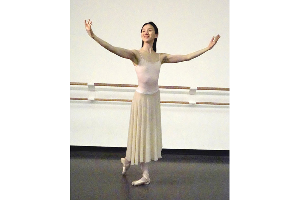 Hee Seo, Curtain Call ABT rehearsal space photograph as reference for sculpture