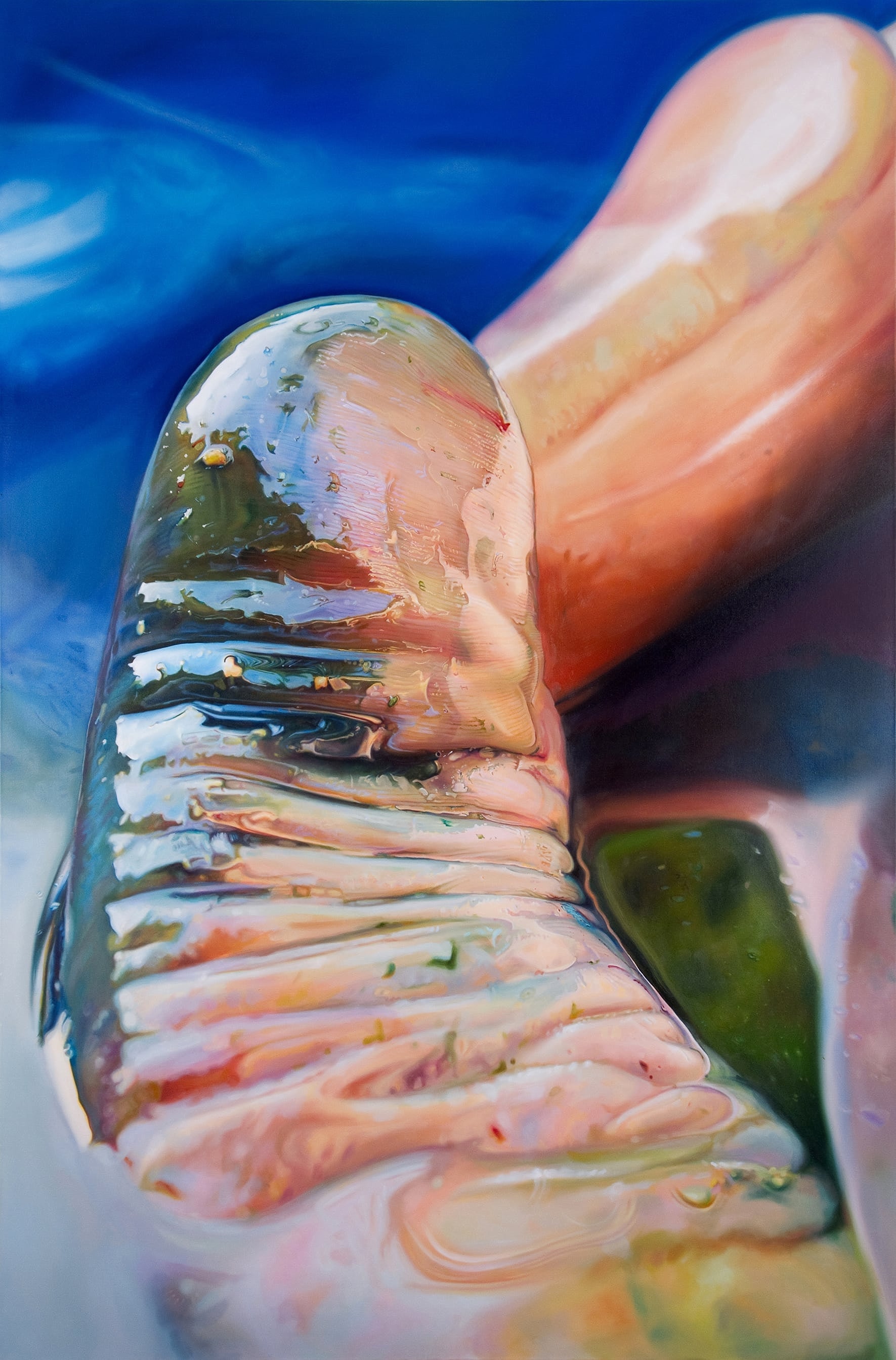 oil on canvas 48 x 72 in