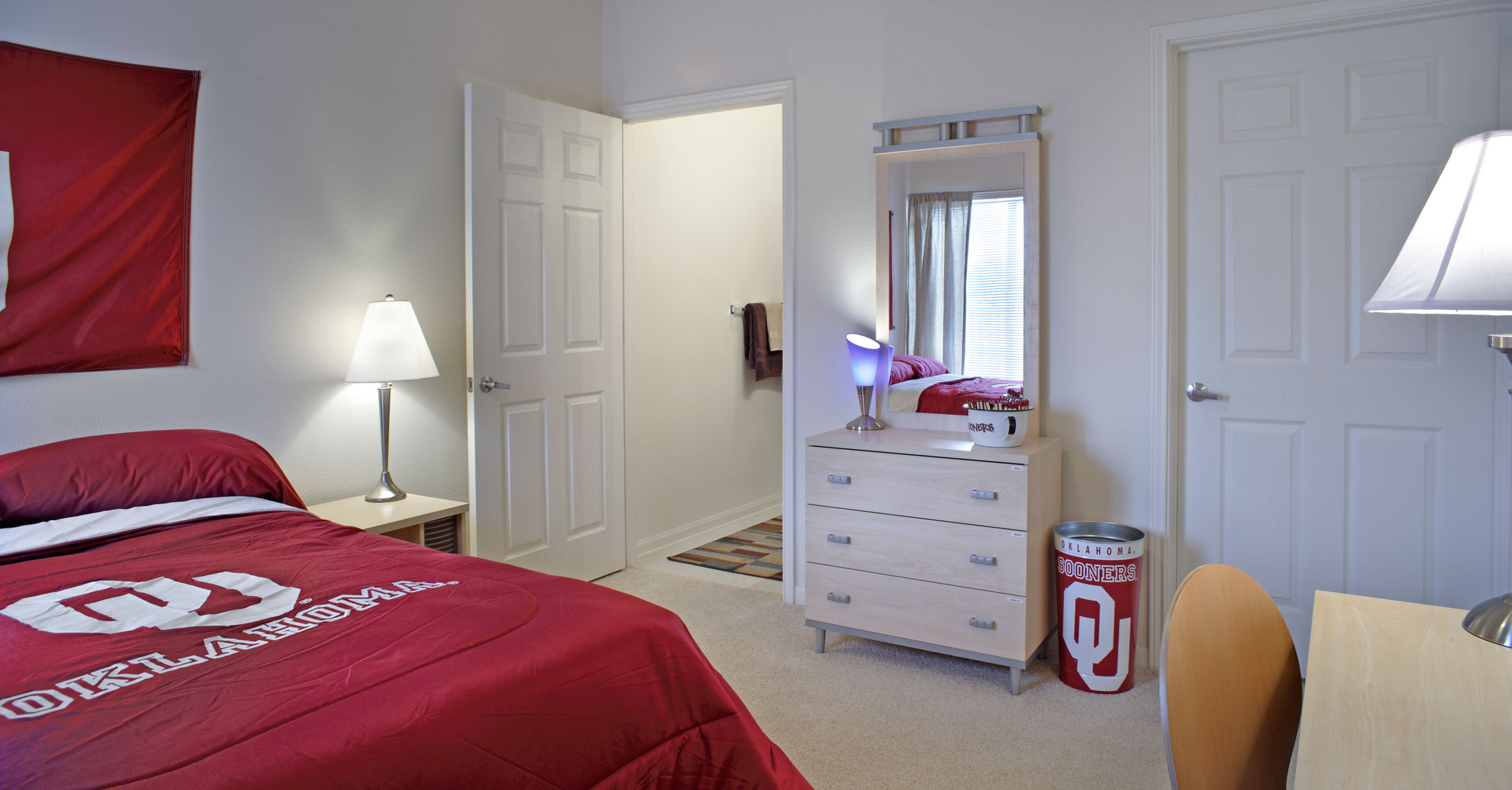 The Edge at Norman Fully Furnished Bedroom