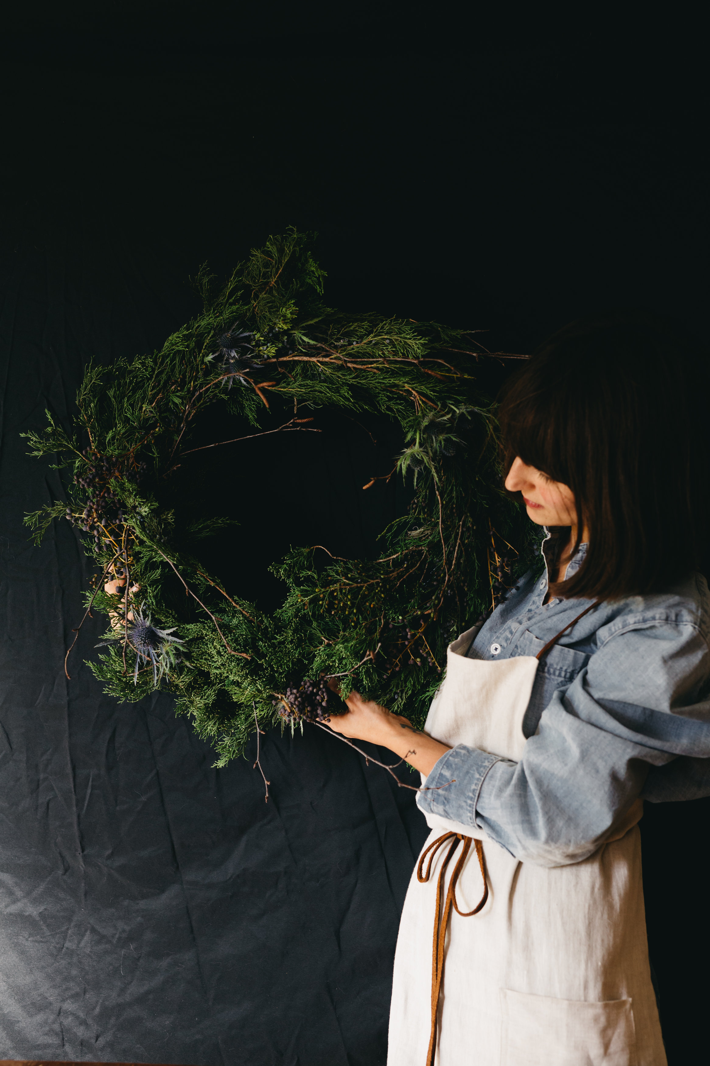 Wreath DIY for Pure Green Magazine