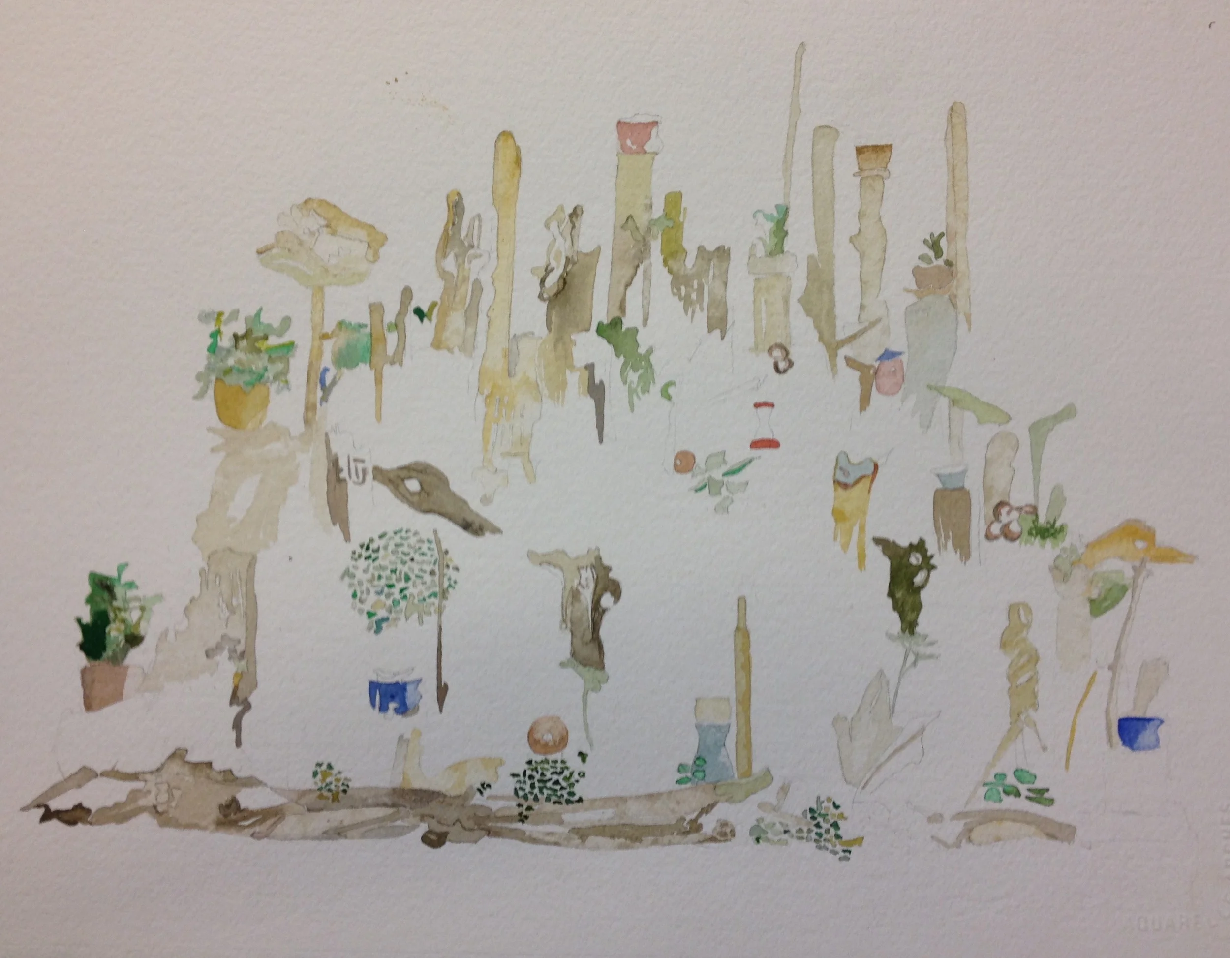 Driftwood Garden I