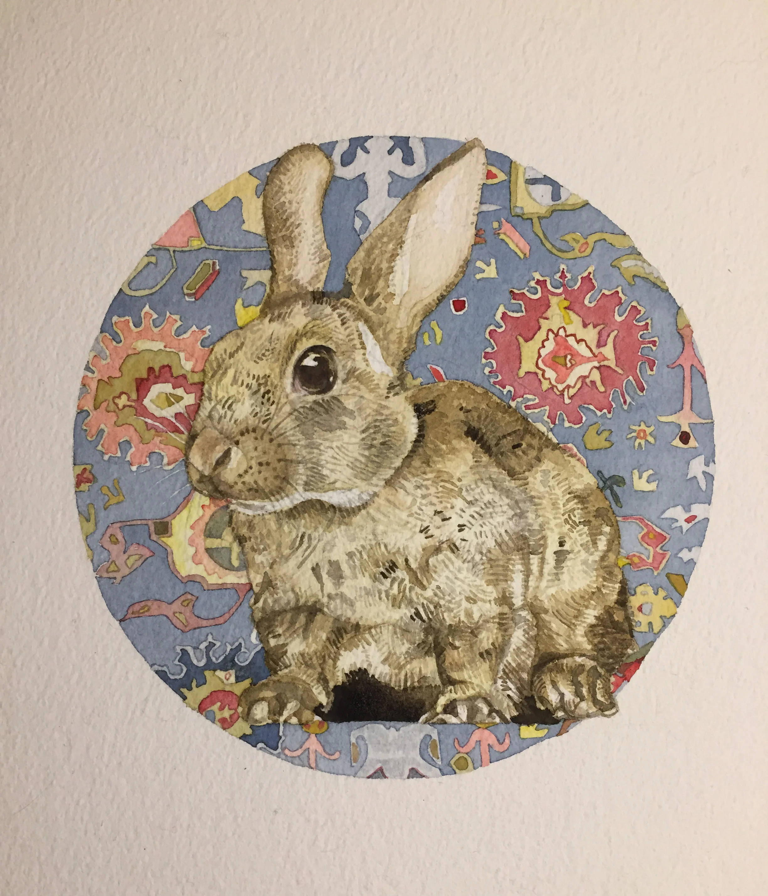 Untitled (Bunny on a Rug)