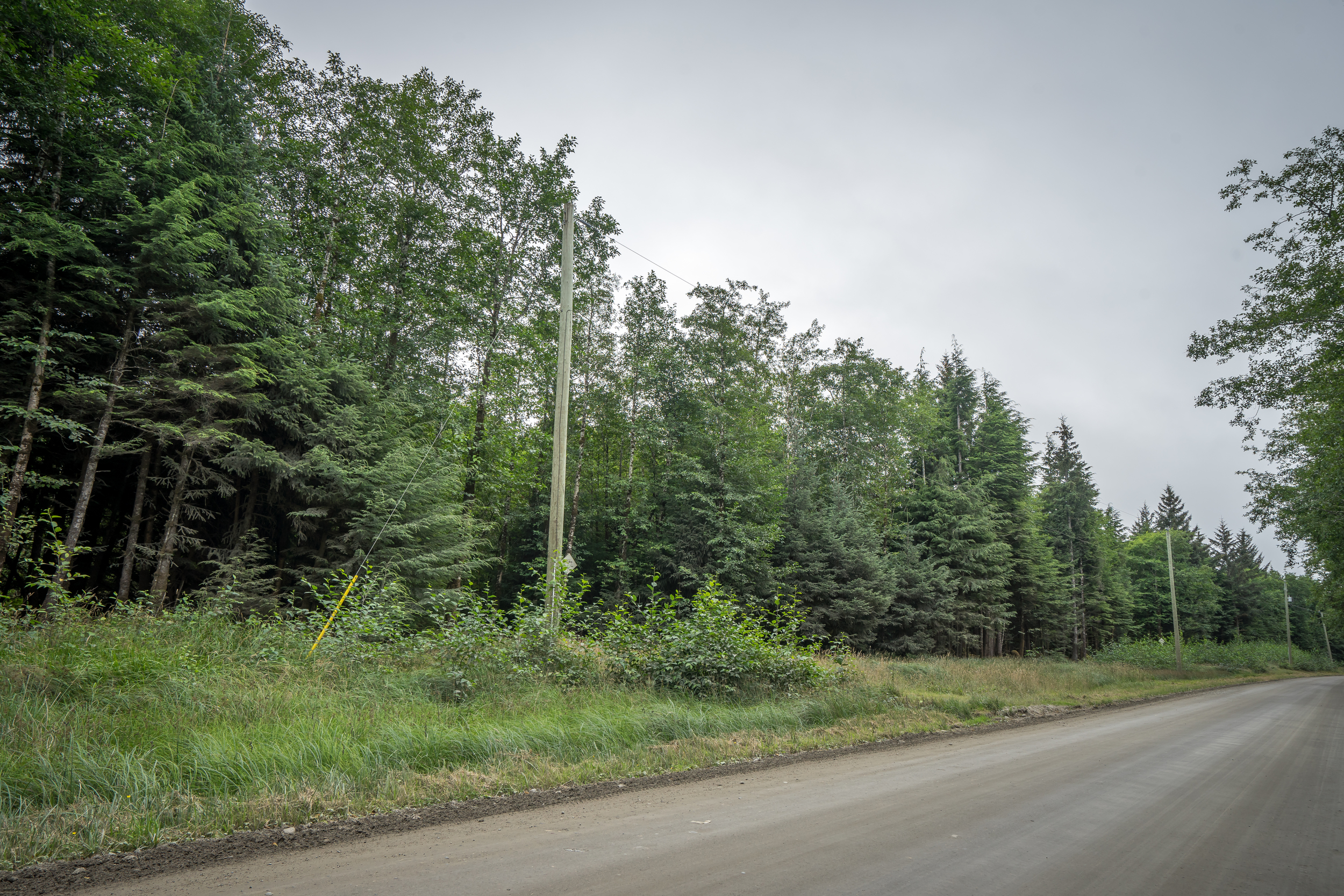  The last pole and end of the traditional electrical wires you see running throughout towns and cities. &nbsp;After crossing this you become ‘Off the Grid’ no electricity, running water, plumbing or internet. 