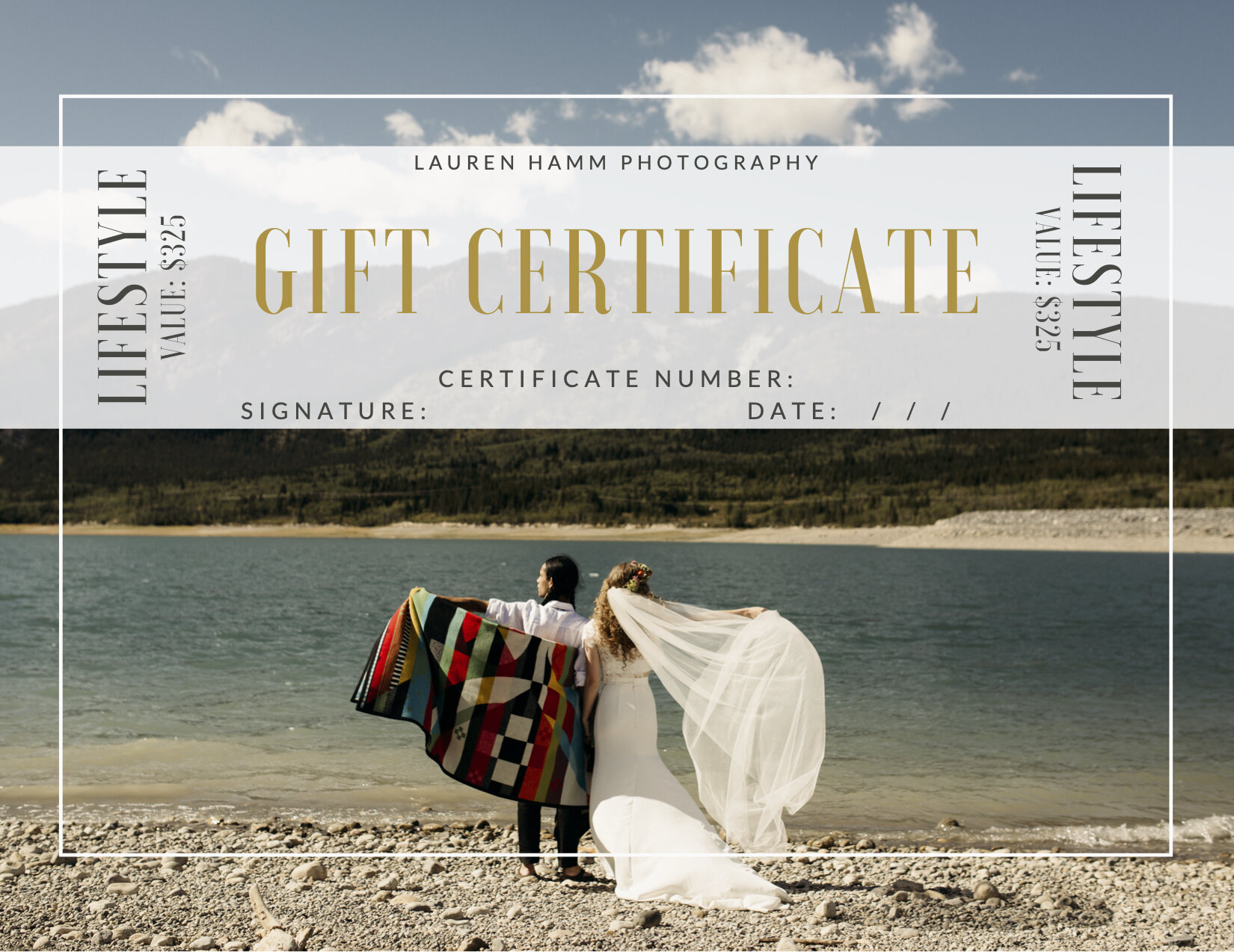 Lauren Hamm Photography | Lifestyle Session Gift Certificate