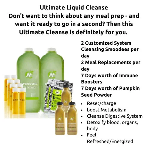 Ultimate Liquid Cleanse - Scroll to Bottom to Order