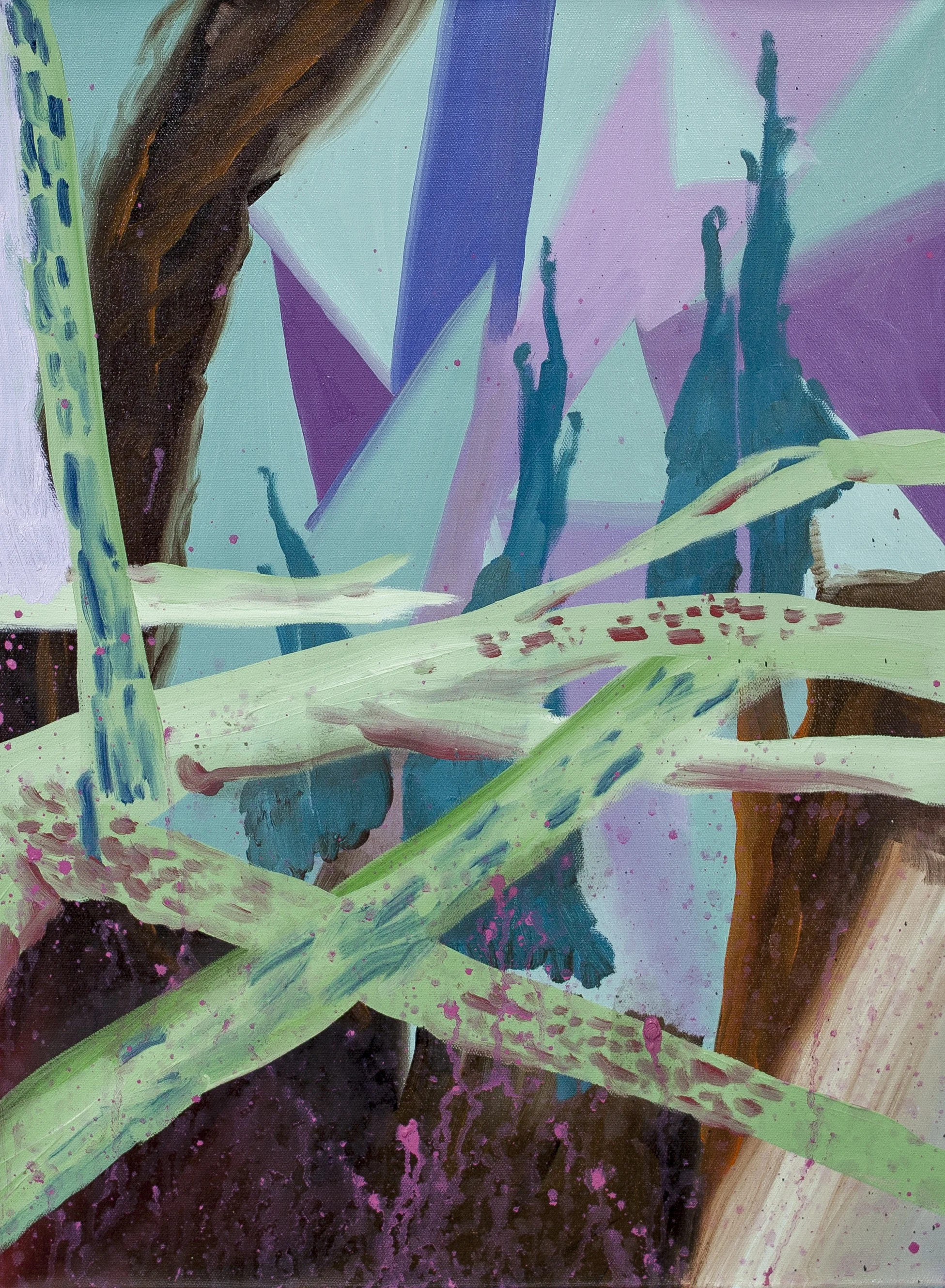 Untitled, 18 in x 24 in , 2016