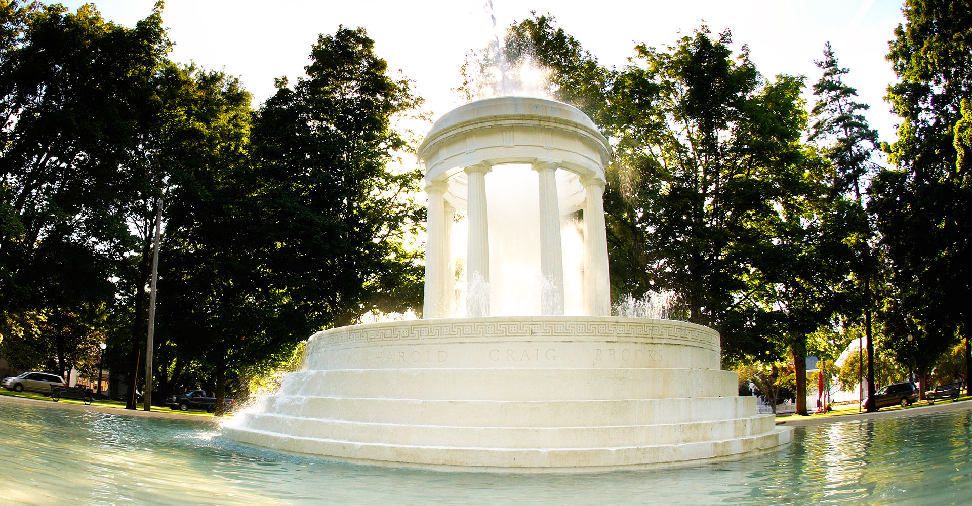 Brooks Memorial Fountain - Marshall, Michigan