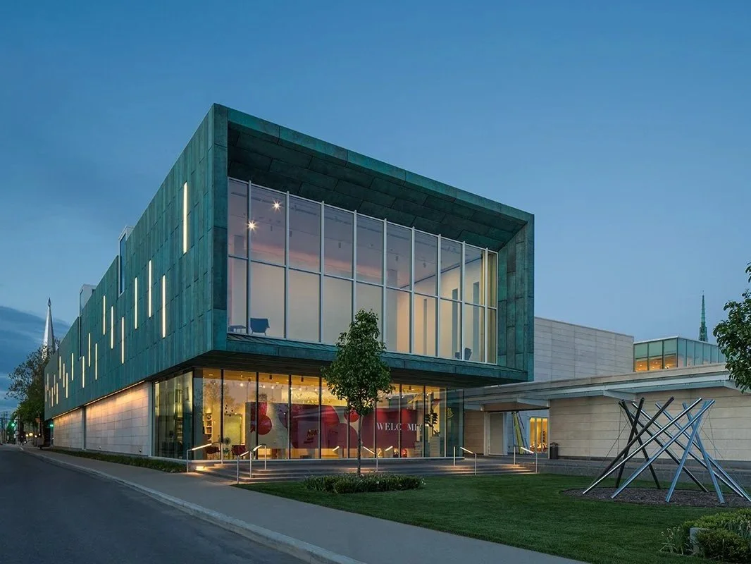 Exterior view of Margaret M. Walter Wing