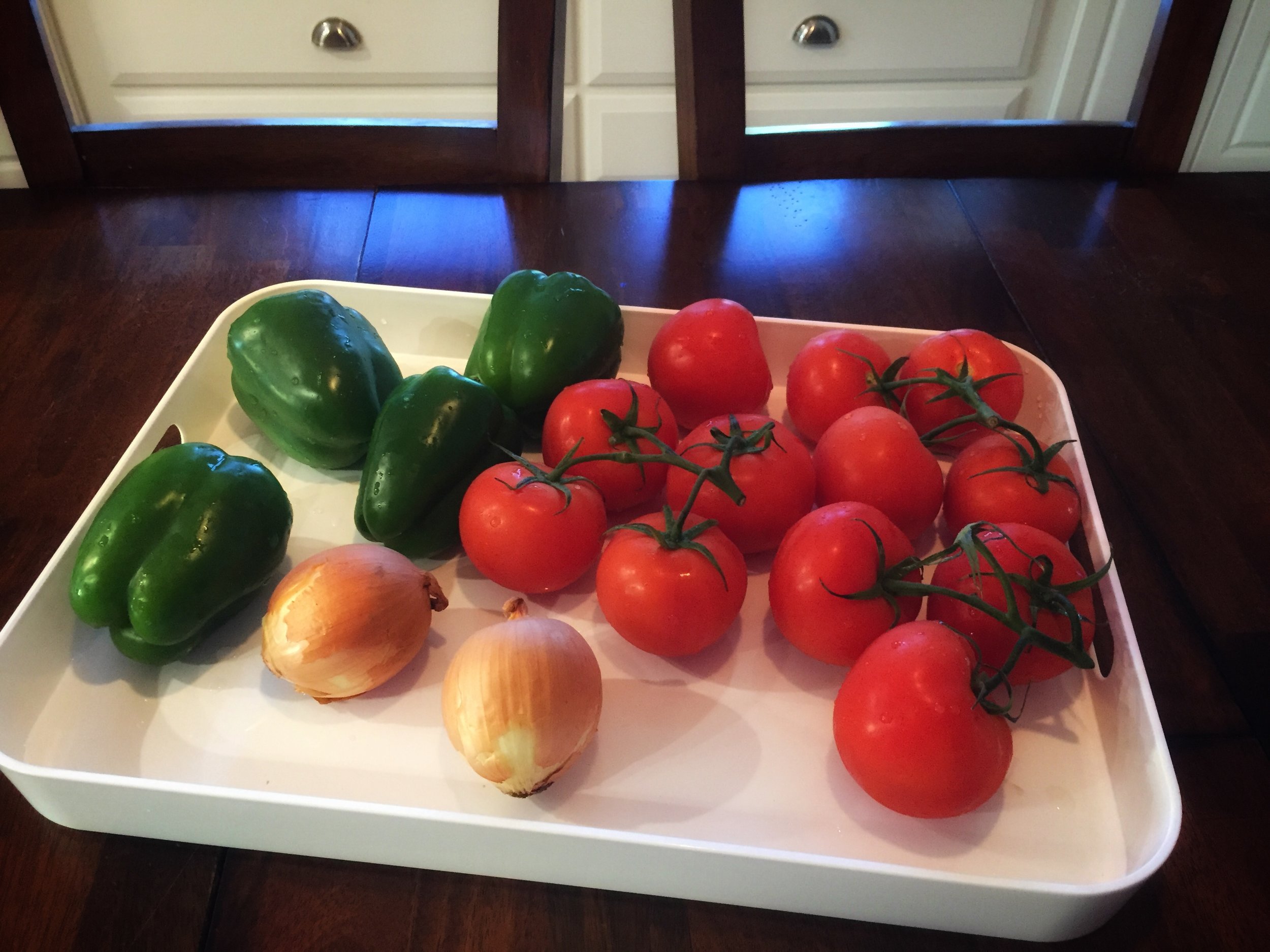 The vegetables