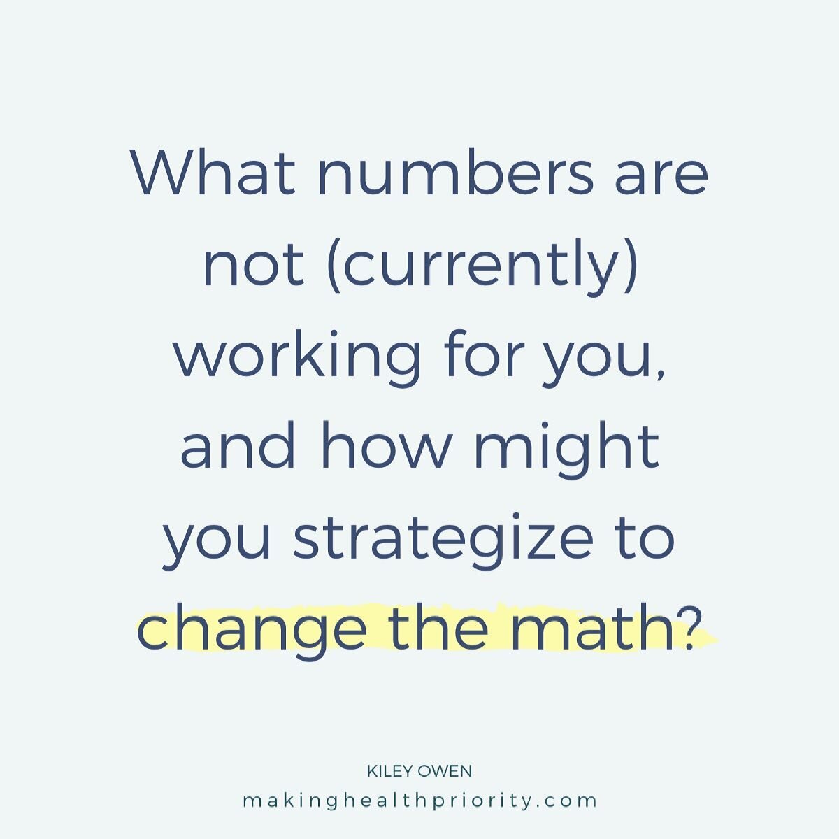 Ever notice how reaching your goals is often just a matter of simple math?

I'm talking&nbsp;SIMPLE&nbsp;math. Addition and subtraction kind of math.

For example:

🔸 If you want to lose weight, you need a calorie deficit. You can do this by consumi