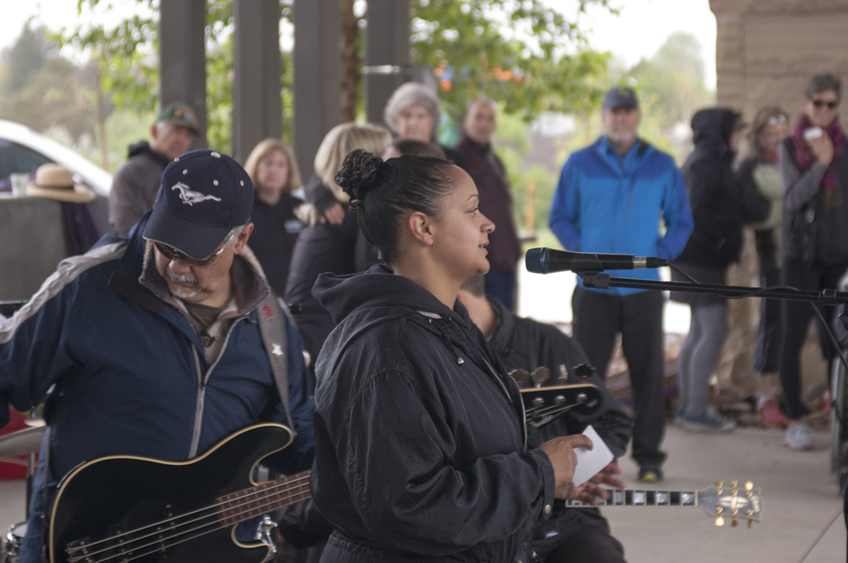 Courtney Maupin, NAMI "In Our Own Voice" Program Speaker, at the 2018 NAMI Colorado Walk.