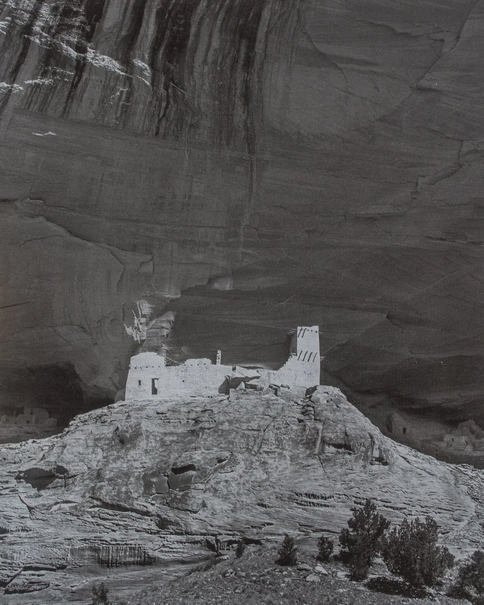 David Grant Noble.
"White House Ruin, Canyon de Chelly." Gelatin silver print.