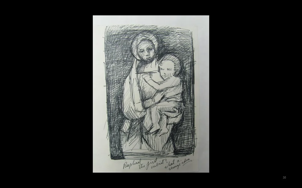  Raphael...the first cubist? &nbsp;what a strange idea 