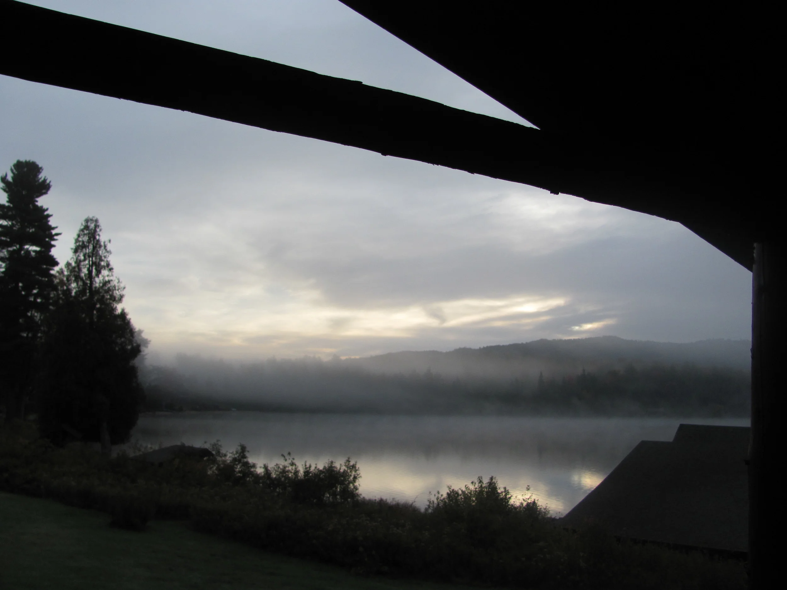   View from the porch.  